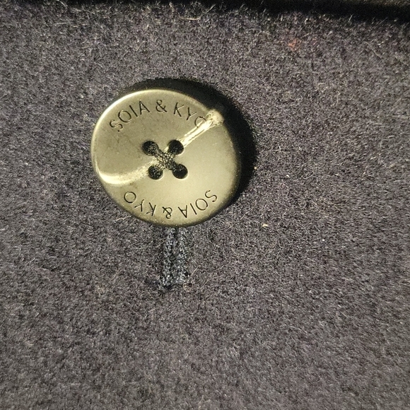 SOIA & KYO Asymmetrical Peacoat - Picture 6 of 9